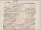 gazette nationale ou le moniteur universel,27 decembre 1808,Un journal , 29,5 x 45,5 cm , de 4 pages .. Gazette Nationale ou le Moniteur Universel