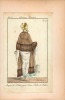 Merveilleuse,Chapeau de paille. garni d’une echelle de rubans,Le Journal des Dames et es Modes, Costume Parisien., an 7.N°102. Journal des dames et ...