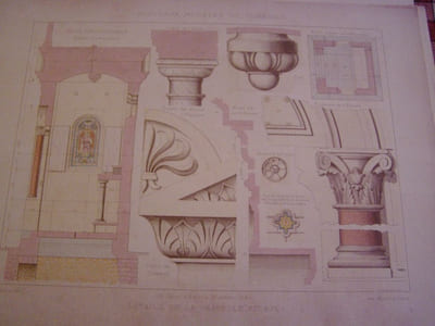 Nouveaux Modèles de Tombeaux. Par Raoul Brandon, Architecte, Professeur de la Ville de Paris, Premier prix en concours public, et E. Delrieu, Dessinateur. Avec le Concours de Divers Architectes, Dessinateurs, Sculpteurs, Entrepreneurs, etc.