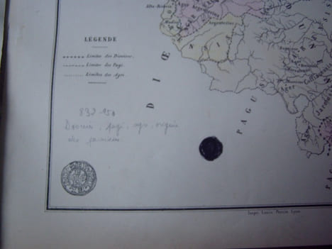 Atlas historique du département actuel du Rhône publié sous l’administration de Monsieur le sénateur Vaïsse. DEBOMBOURG (Georges).