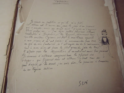 Album n°7  Marseille-Revue 1ère série - (1898) 14 Lithographies. couverture conservée et texte de presentation ( préface),aux bords effrangés