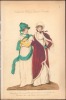 Fashionable Walking Dress as in Dec.1807. La Belle Assemblee,John Bell, publisher