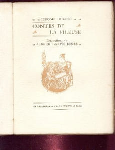 Contes de la fileuse. Avec les illustrations de Alfred GARTH JONES.