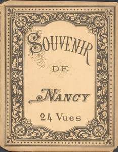 SOUVENIR DE NANCY ALBUM de vues petit format