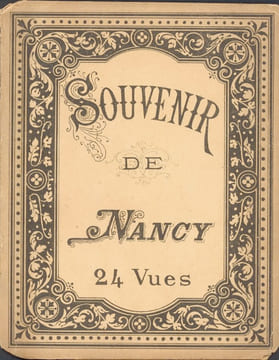 SOUVENIR DE NANCY ALBUM de vues petit format. Anonyme