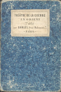 Theatre de la  guerre d’orient,2 cartes coloriées depliantes sous chemise cartonnée Sebastopol crimée,Turquie