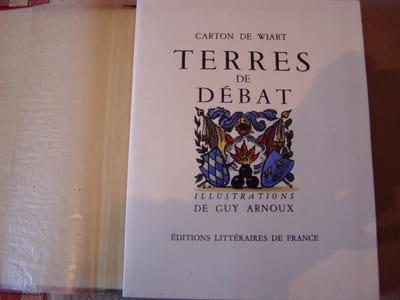 Terres de debat. illustrations de Guy Arnoux, aquarelle originale