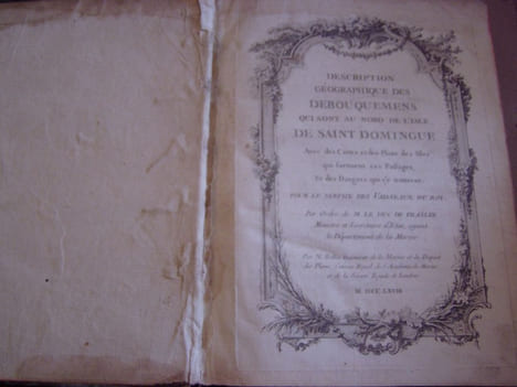 Description géographique des debouquemens qui sont au nord de l'isle de Saint Domingue avec des cartes et des plans des isles qui forment ces ...