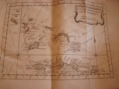 Description géographique des debouquemens qui sont au nord de l'isle de Saint Domingue avec des cartes et des plans des isles qui forment ces passages, et des dangers qui s'y trouvent. Pour le service des vaisseaux du Roy.