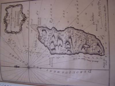 Description géographique des debouquemens qui sont au nord de l'isle de Saint Domingue avec des cartes et des plans des isles qui forment ces passages, et des dangers qui s'y trouvent. Pour le service des vaisseaux du Roy.