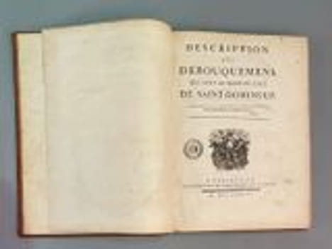 Description géographique des debouquemens qui sont au nord de l'isle de Saint Domingue avec des cartes et des plans des isles qui forment ces ...