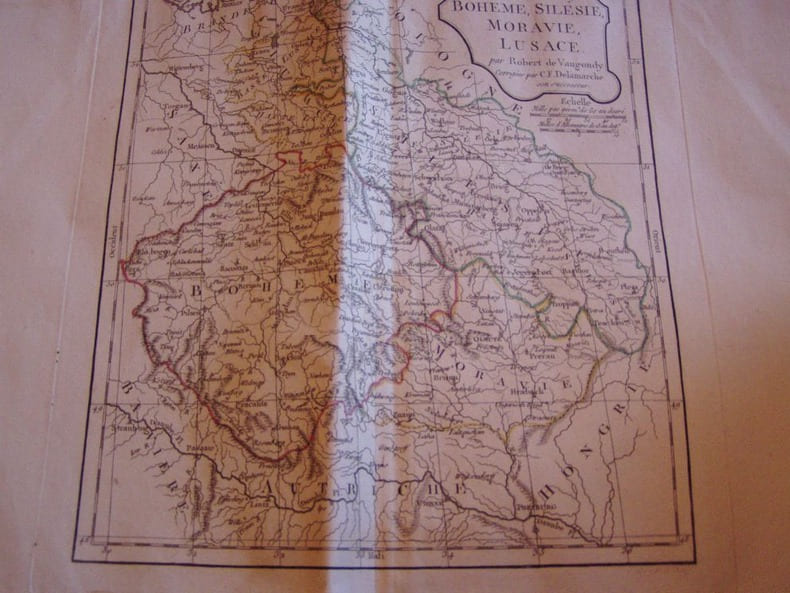 CARTE GEOGRAPHIQUE:: AFRIQUE MERIDIONALE 1816. Vaugondy, Robert de, Didier - Delamarche, Charles Francois