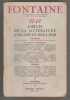 ASPECTS DE LA LITTERATURE ANGLAISE DE 1918 à 1940 - N°37-40 .  Revue FONTAINE 