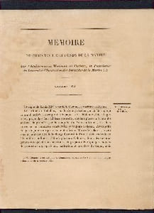 Mémoire du directeur des fonds de la marine, sur l'établissement maritime de Colbert , la population du littoral el l'institution des Invalides de la Marine. ( Novembre 1825. )