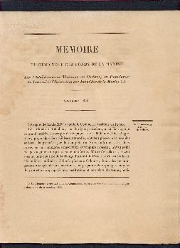 Mémoire du directeur des fonds de la marine, sur l'établissement maritime de Colbert , la population du littoral el l'institution des Invalides de la ...