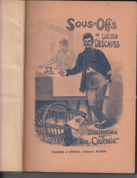 Sous-offs , grand roman militaire suivi Miseres du sabre et des plaidoiries prononcées devant la cour d' assises le 15 mars 1890 par Mes Tezenas et ...