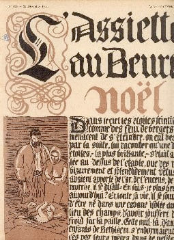 BARTHELIN / GALANIS - L'Assiette au Beurre N°456. NOEL,25 décembre 1909. COLLECTIF BARTHELIN / GALANIS