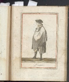 VENITIEN ,Costumes civils actuels de tous les peuples connus, dessin&eacute;s d'apr&egrave;s nature, grav&eacute;s et colori&eacute;s, accompagn&eacute;s d'une note historique sur leurs ...