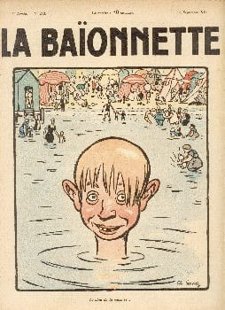 la baionnette 218, 4 septembre 1919,. COLLECTIF