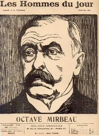LES HOMMES DU JOUR, N° 37 OCTAVE MIRBEAU