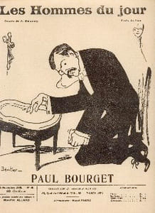 LES HOMMES DU JOUR, N° 45 PAUL BOURGET