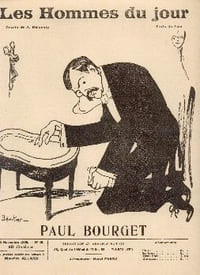 LES HOMMES DU JOUR, N° 45 PAUL BOURGET