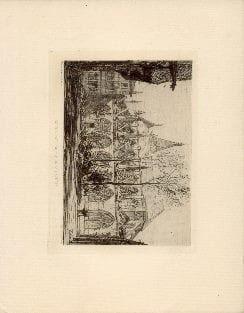 Guide artistique des Eglises de Paris ou inventaire descriptif des oeuvres d’art qu’elles referment,eaux fortes par Maxime LALANNE,EGLISE ST.SEVERIN. ...