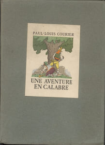 Une Aventure en Calabre.Illustrations de Maurice Pouzet.