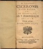 M. tullii Ciceronis cato major vel de senectute ad t. Pomponium  attioum dialogi personae scipio cato laelius. Ciceronis