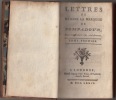 Lettres de Madame la Marquise de Pompadour. Depuis 1746 jusqu'à 1762, inclusivement . POMPADOUR (Jeanne Antoinette Poisson marquise de) ???  Comte ...