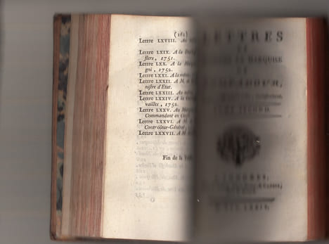 Lettres de Madame la Marquise de Pompadour. Depuis 1746 jusqu'à 1762, inclusivement . POMPADOUR (Jeanne Antoinette Poisson marquise de) ??? Comte ...