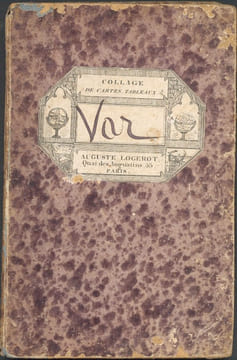 Carte du Département de VAR avec vue de Draguignan ,dréssée par Donnet. Alexis Donnet DONNET ,FREMIN et LEVASSEUR ou DONNET and MONIN