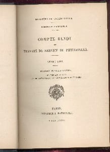 Compte-rendu des travaux du service du phylloxera. Année 1886. Rapports et pièces annexes. Lois, décrets, arrêtés et circulaires interministérielles relatifs au phylloxéra