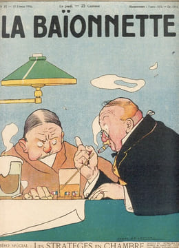 La Baïonnette, 2è série, N°33, Les stratèges en chambre.. COLLECTIF GASTYNE