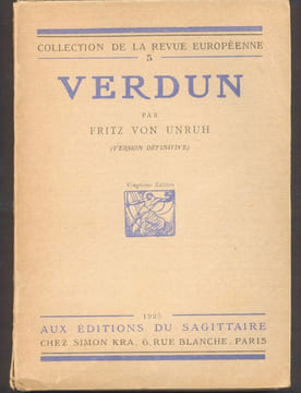 Verdun. (Offergang). . UNRUH (Fritz Von).