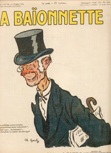 LA BAIONNETTE. Nouvelle Serie : N° 54, La question des loyers ,Couverture illustrée par GENTY