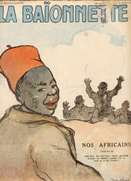 LA BAIONNETTE. Nouvelle Serie : N° 65, Nos Africains ,Couverture illustrée par Poulbot. COLLECTIF