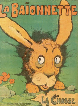 LA BAIONNETTE. Nouvelle Serie : N° 68, LA CHASSE EST FERMEE ,Couverture illustrée par B.RABIER. COLLECTIF
