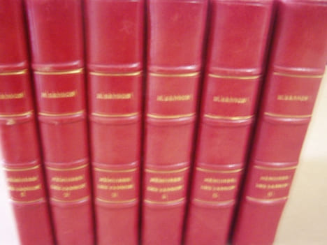 Sept générations d'exécuteurs 1688-1847. Mémoires des Sanson mis en ordre, rédigés et publiés par H. Sanson. SANSON (Henri)