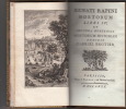 Renati Rapini Hortorum Libri IV, et Cultura Hortensis. Hortorum Historiam addidit Gabriel Brotier.. RAPINI RENATI - GABRIEL BROTIER 