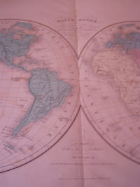 Atlas élémentaire de géographie moderne pour la nouvelle géographie méthodique de MM. Achille Meissas et Auguste Michelot : atlas A