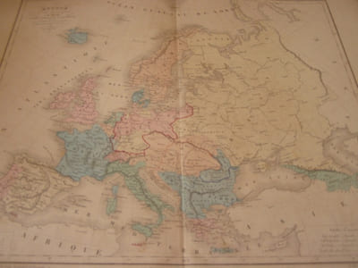 Atlas élémentaire de géographie moderne pour la nouvelle géographie méthodique de MM. Achille Meissas et Auguste Michelot : atlas A