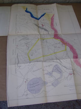 Concession de MAZEL, BASSIN HOUILLER DE L’AVEYRON, documents historiques originaux. BASSIN HOUILLER DE L’AVEYRON