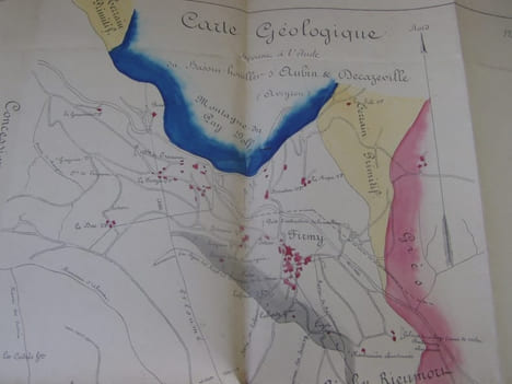 Concession de MAZEL, BASSIN HOUILLER DE L’AVEYRON, documents historiques originaux. BASSIN HOUILLER DE L’AVEYRON
