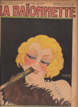 La baïonnette n° 154 : Il y a la manière - Textes de Robert Scheffer et Louis Sonolet ;13 juin 1918. COLLECTIF