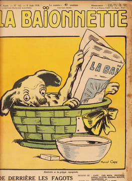 La Baïonnette, 2è série, N°162, De derrière les fagots.. COLLECTIF CAPY