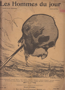 Les Hommes du jour. Dessins de A. Delannoy. Texte de Flax [puis de Victor Méric], Annales politiques, sociales, littéraires et artistiques.  Nos 1 à ...