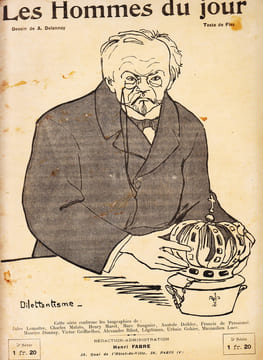 Les Hommes du jour. Dessins de A. Delannoy. Texte de Flax [puis de Victor Méric], Annales politiques, sociales, littéraires et artistiques.  Nos 1 à ...