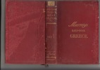 Handbook for travellers in Greece- Volume I . MURRAY, John.