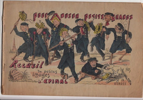 Pour amuser petis et grands,receuil de petites images d’Epinal ,album d’images. (Pellerin ), Épinal,